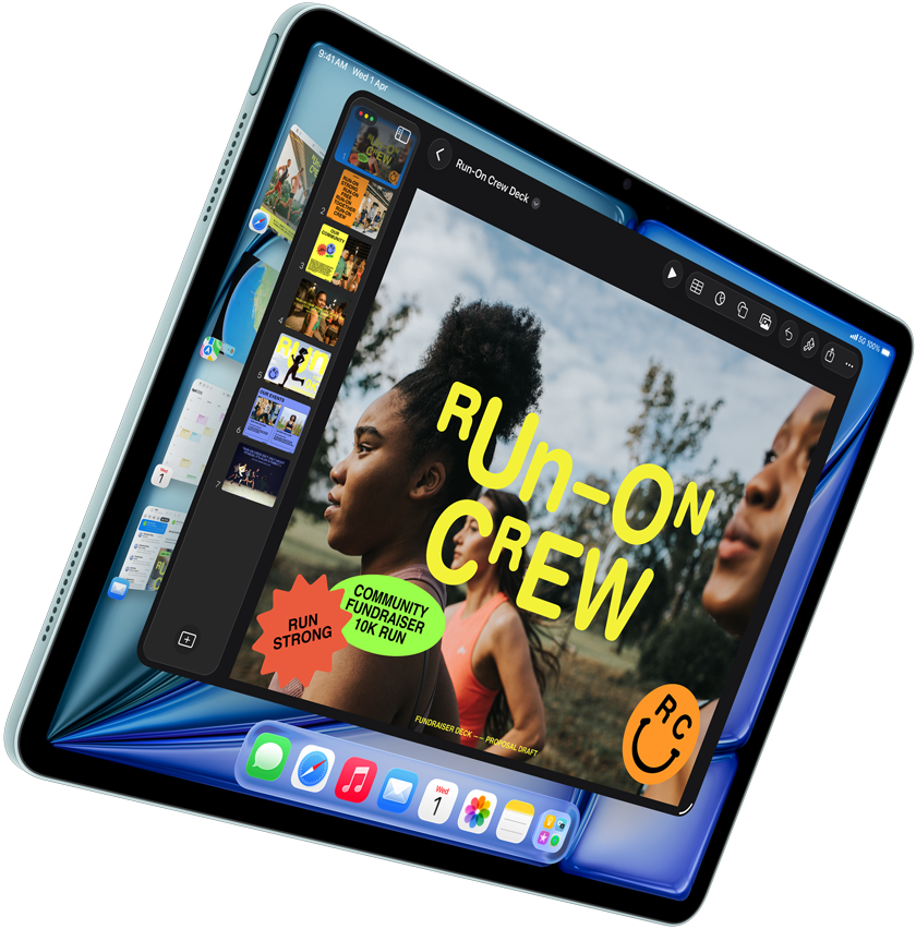 Blue iPad Air
