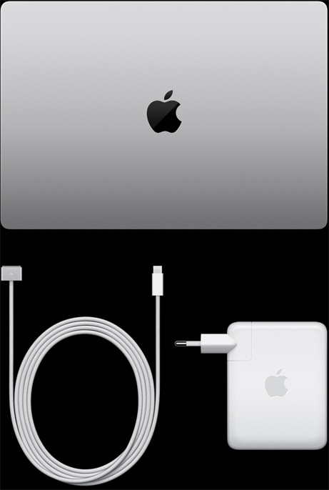 16 inç MacBook Pro, USB‑C - MagSafe 3 Kablosu ve 140 W USB‑C Güç Adaptörü