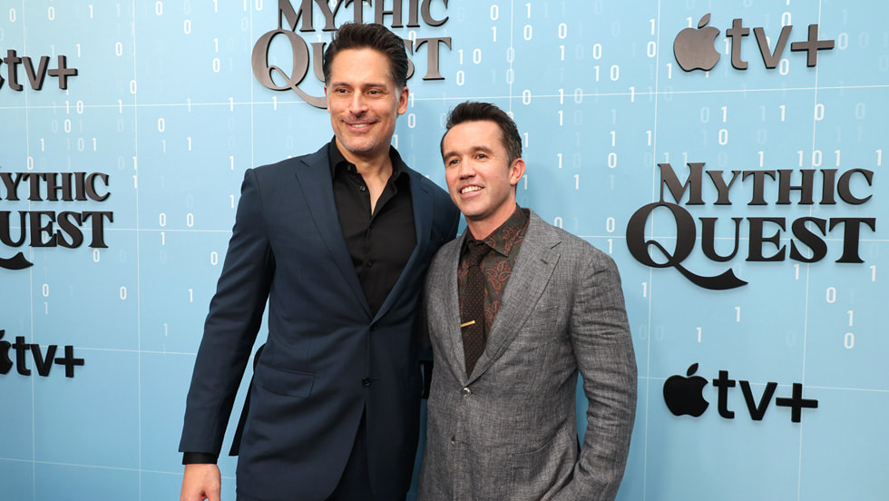 Joe Manganiello and Rob McElhenney at Linwood Dunn Theater