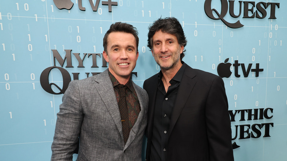 Rob McElhenney,and Jamie Erlicht at Linwood Dunn Theater