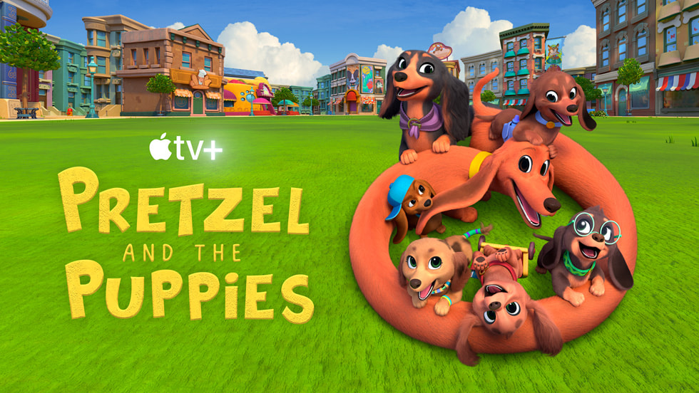 “Pretzel and the Puppies” key art 