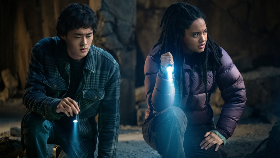 Ren Watabe and Kiersey Clemons in “Monarch: Legacy of Monsters,” premiering November 17, 2023 on Apple TV+.