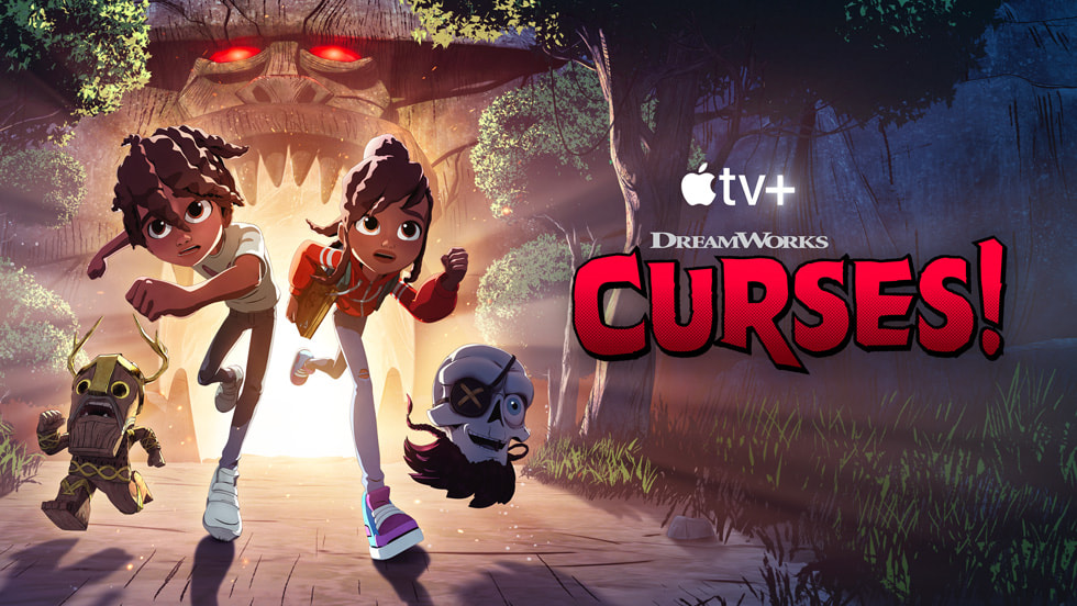 “CURSES!” key art 