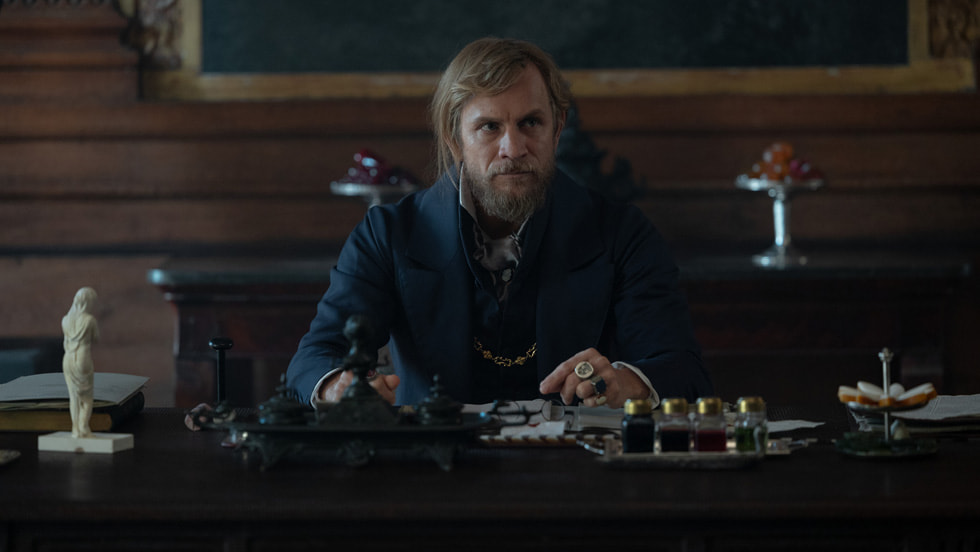 Jérémie Renier in “Carême,” premiering globally on Apple TV+ on April 30, 2025.