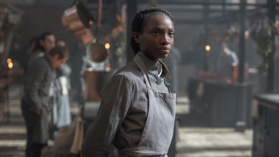 Alice Da Luz in “Carême,” premiering globally on Apple TV+ on April 30, 2025.