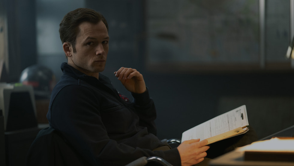 Taron Egerton in “Smoke,” premiering June 27, 2025 on Apple TV+.