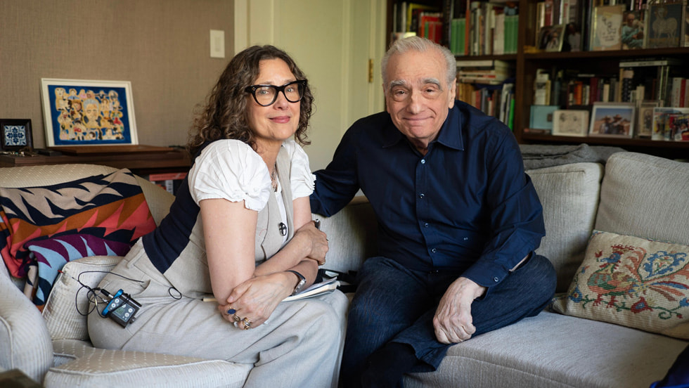 Rebecca Miller and Martin Scorsese