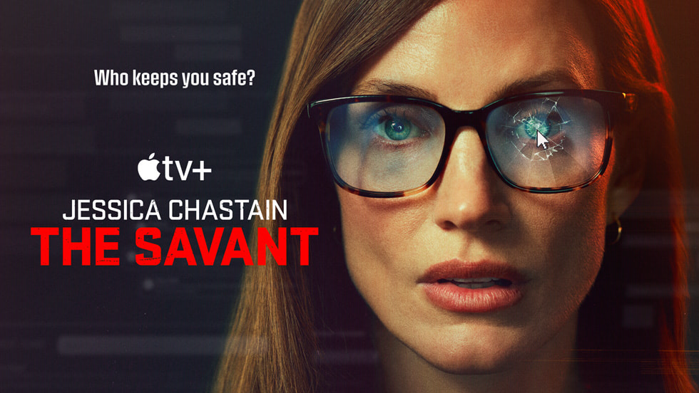 Jessica Chastain in “The Savant” key art