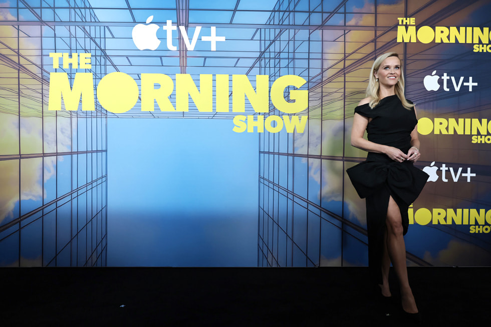 Reese Witherspoon attends the season four world premiere of the Apple Original series “The Morning Show” at the Museum of Modern Art on September 09, 2025 in New York City. The fourth season of “The Morning Show” debuts globally Wednesday, September 17, 2025 on Apple TV+.