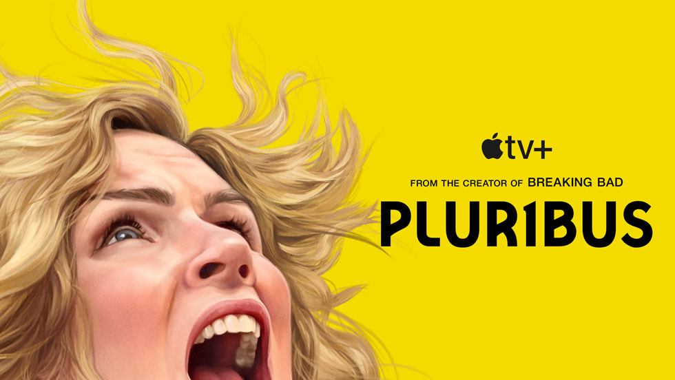 Rhea Seehorn in “Pluribus” key art