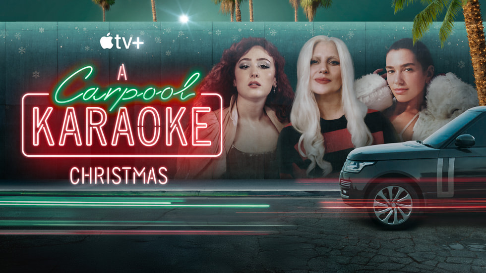 “A Carpool Karaoke Christmas” key art