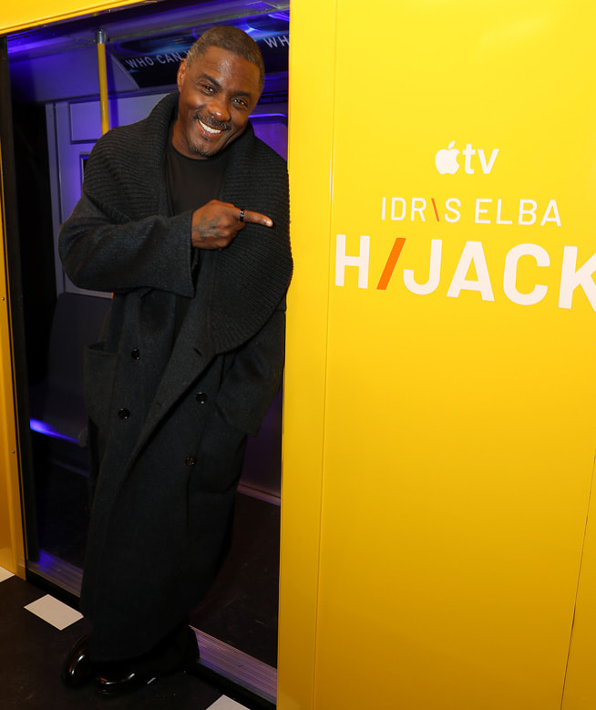 Idris Elba attends a special screening for “Hijack” season two in New York. “Hijack” season two premieres globally Wednesday, January 14, 2026 on Apple TV+.