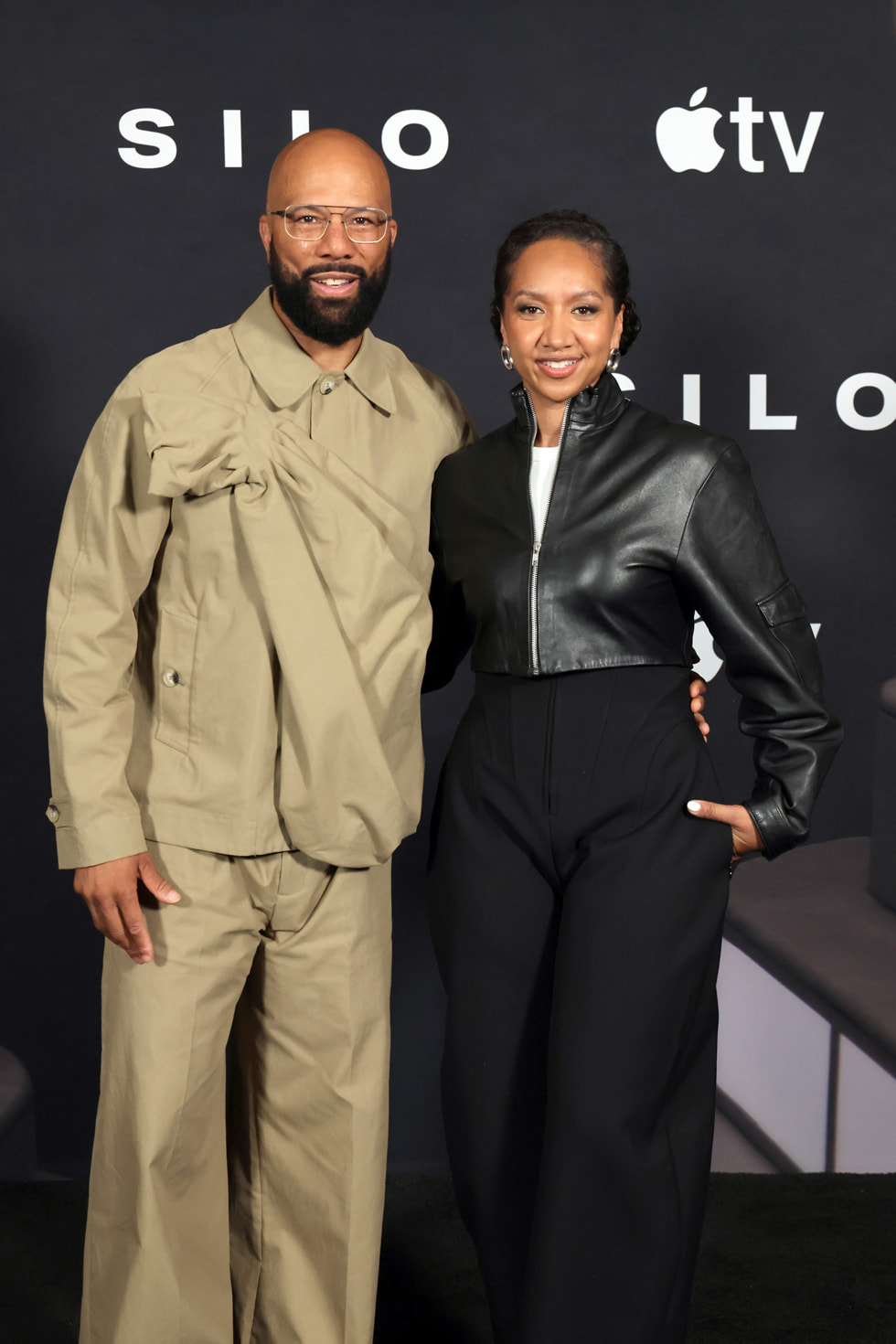 Common and Alexandria Riley attend the official photo call for season three of the Apple TV series “Silo” in Los Angeles. The acclaimed world-building drama returns globally on Apple TV with the first episode on Friday, July 3, 2026, followed by one new episode every Friday through September 4, 2026.