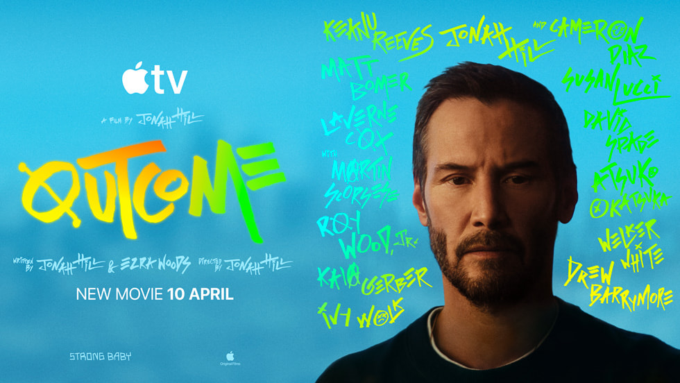 Keanu Reeves in “Outcome” key art