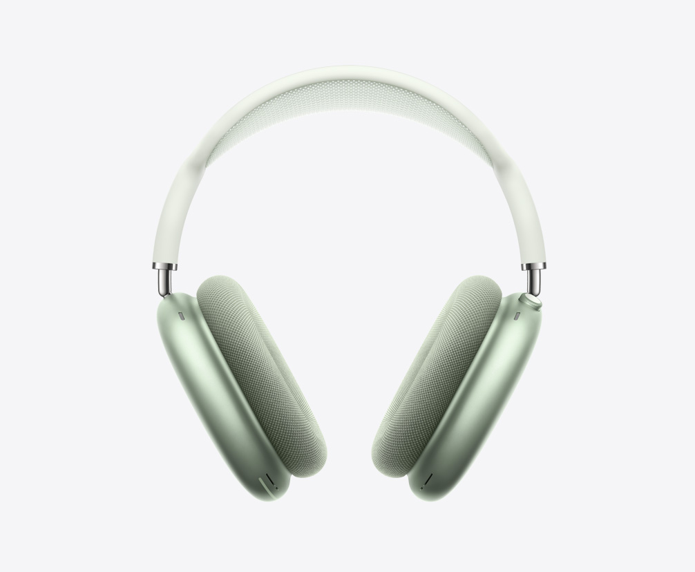 Kuva vihreistä AirPods Max ‑kuulokkeista