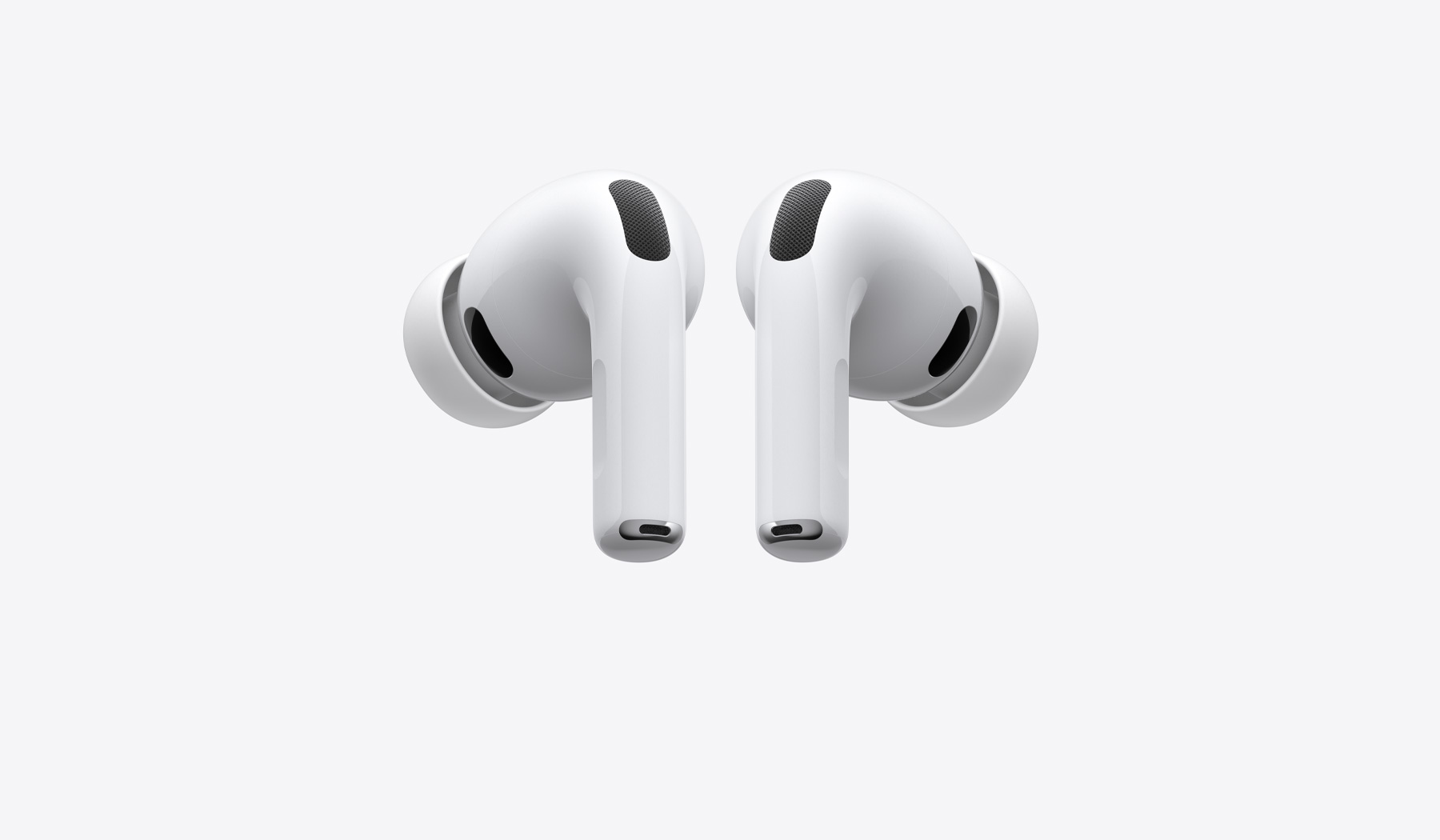 AirPods Pro 3، سماعات رأس لاسلكية للأذن اليسرى والأذن اليمنى، لون أبيض، رؤوس من السيليكون