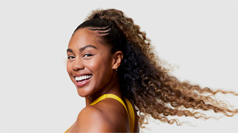 Potret pelatih Apple Fitness+ Sherica Holmon