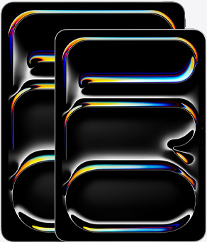 展示 11 吋與 13 吋 iPad Pro 的尺寸差異