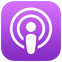 Apple Podcasts simgesi