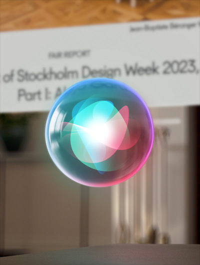 Icône flottante de l’app Siri