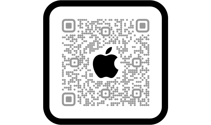 Scan the QR code to shop in the Apple Store app.