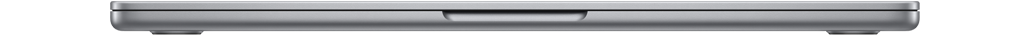 Un MacBook Air que muestra su carcasa de aluminio