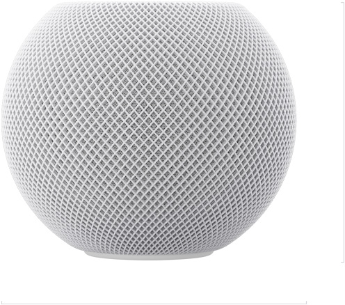 HomePod mini 2 with vertical and horizontal dimensions.