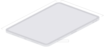 Dimensions d’iPad Air 11 po