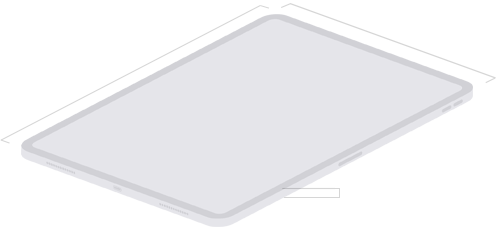 Dimensions d’iPad Air 13 po