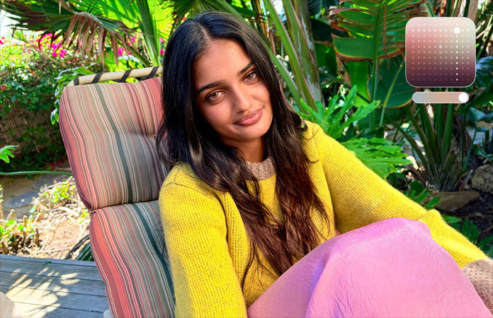 Зображення людини, яке було зроблено за допомогою функції «Стилі фотографій»