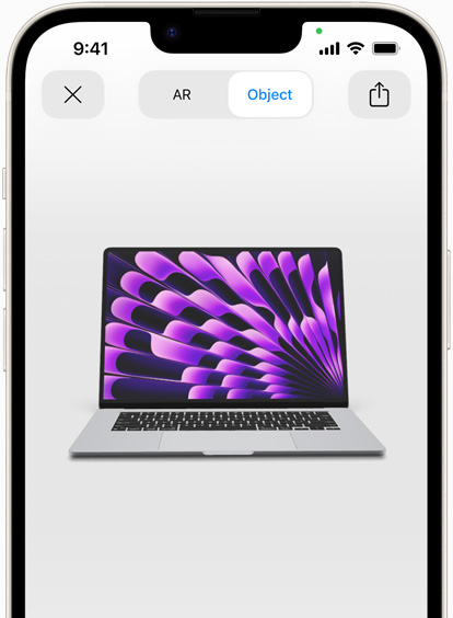 iPhone’da AR deneyimiyle gösterilen Uzay Grisi rengi MacBook Air’e ilk bakış