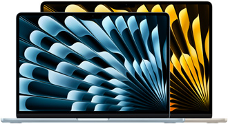 جهاز MacBook Air مقاس 13 إنش و15 إنش