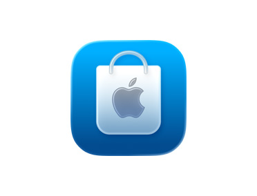 شعار تطبيق Apple Store