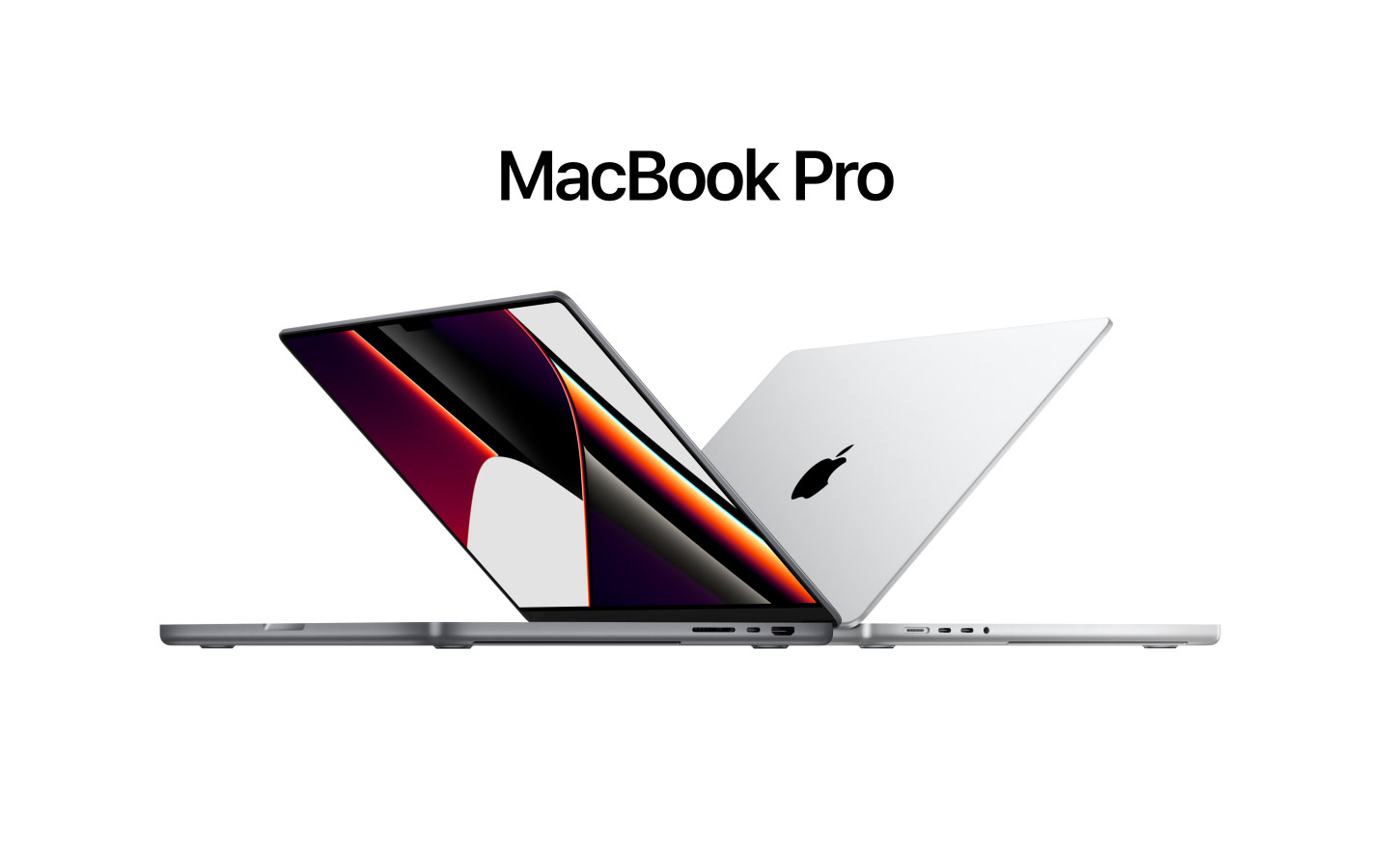 Animatie van de 14- en 16‑inch MacBook Pro