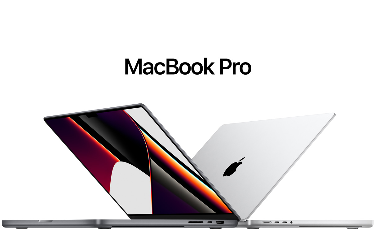 14palcový a 16palcový MacBook Pro