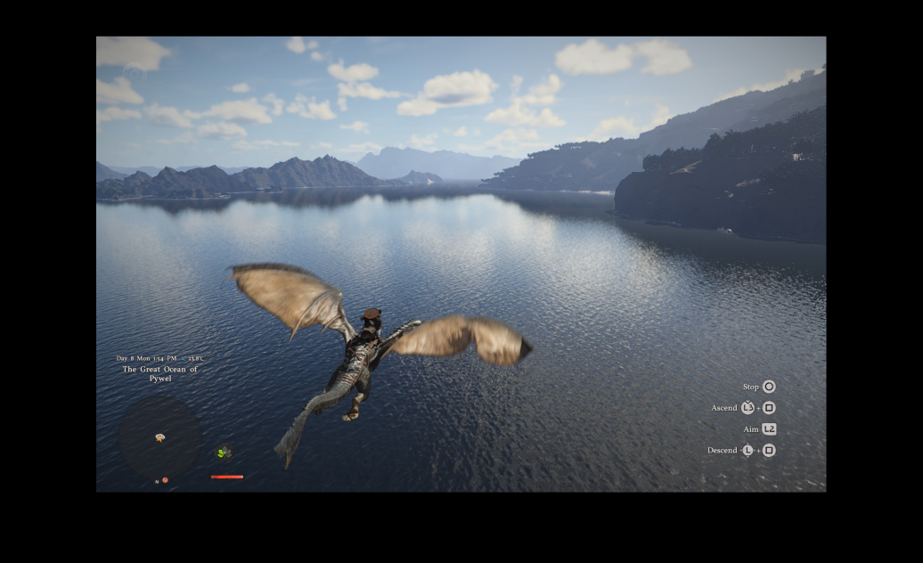 Ecranul MacBook Pro afișând un joc video