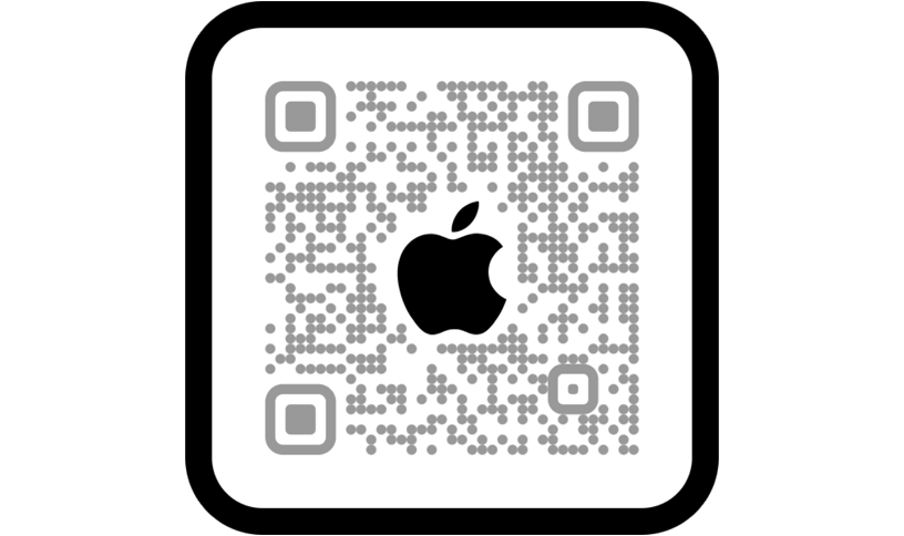 Escaneie o código QR para comprar no app Apple Store.