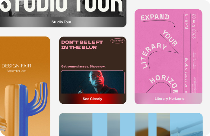 Serie de ilustraciones coloridas