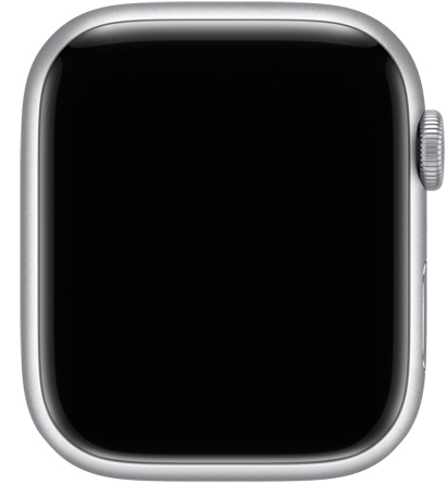 animation of Apple Watch face displaying smart stack feature