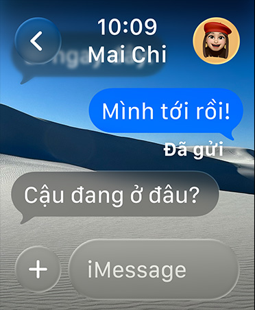 Tin nhắn trên Apple Watch